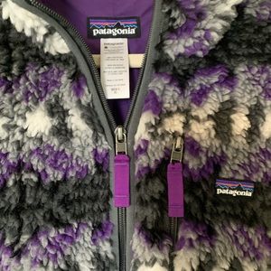 Patagonia Retro X Cardigan DP Fleece Tribal Aztec Men’s Size XLarge